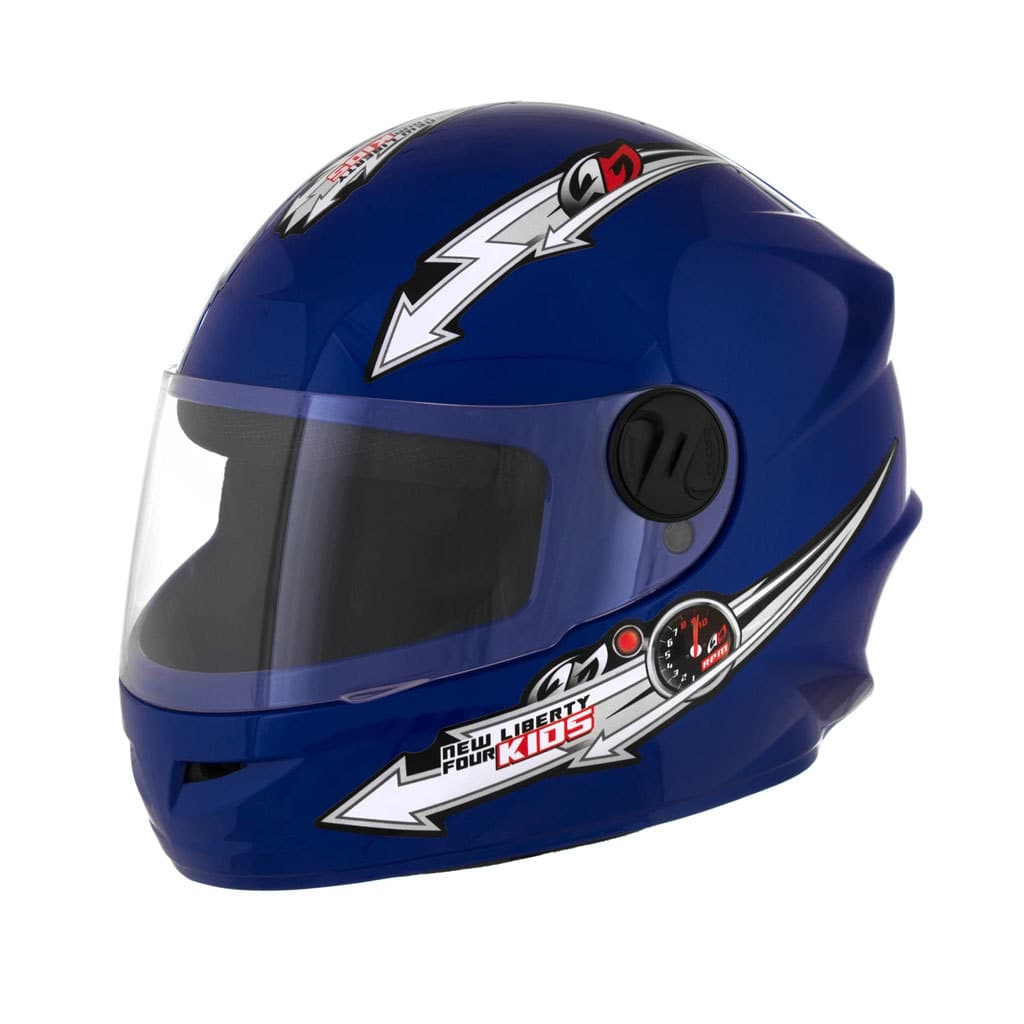 CAPACETE NEW LIBERTY 4 KIDS AZUL (54) (149AZ)
