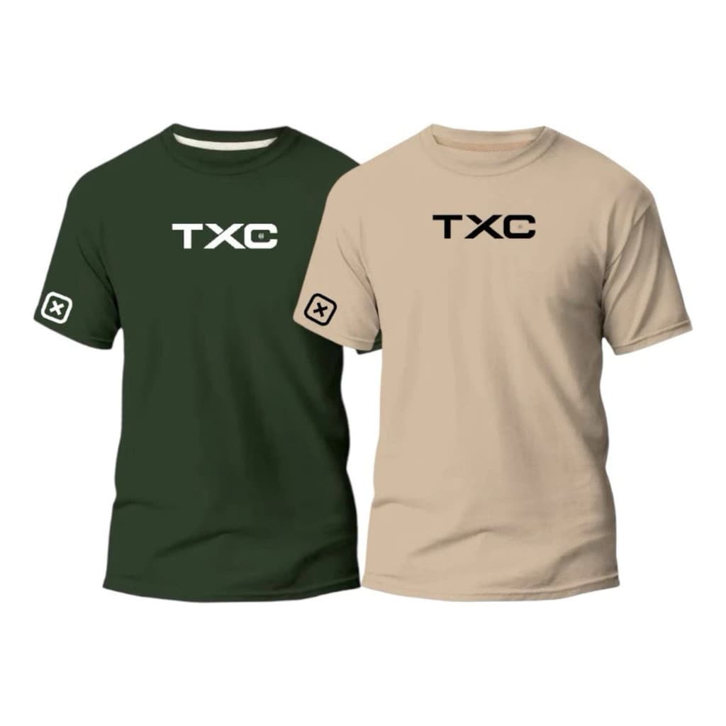 Kit 2 Camisetas Premium 100%algodão Básica Country Rodeio Slin