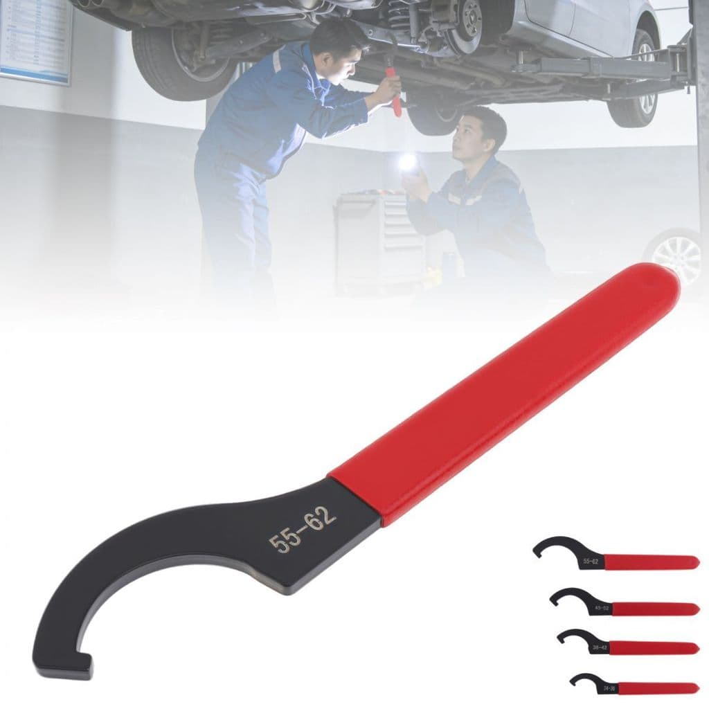Chave Inglesa De Gancho C Ajustável Em Aço Carbono 34-36/38-42/45-52/55-62 Para Sistema De Suspensão E Ajuste De Choque/