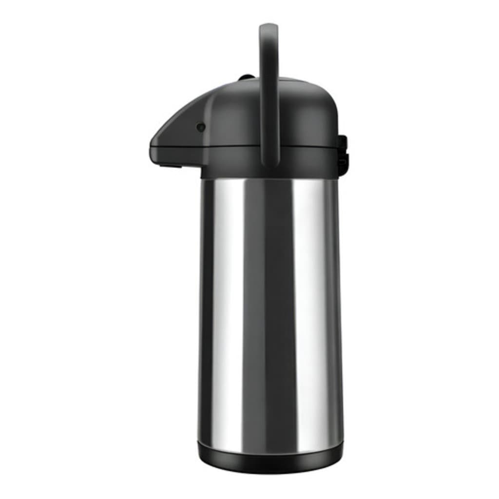 Garrafa Térmica Invicta Café Água Chá 3l Inox De Pressão Inox