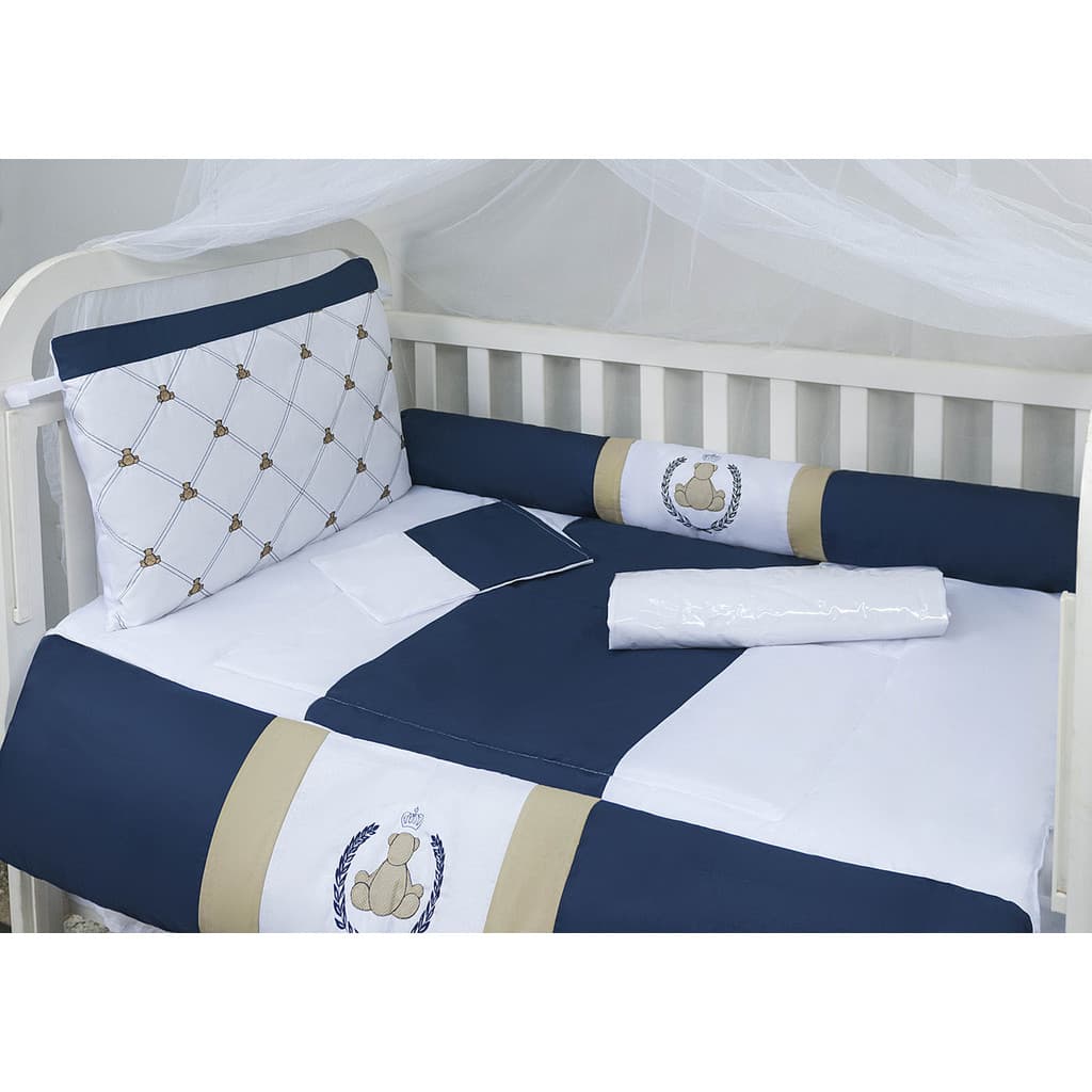 Kit Berço Americano 9 Peças- Conforto E Estilo Para Seu Bebê
