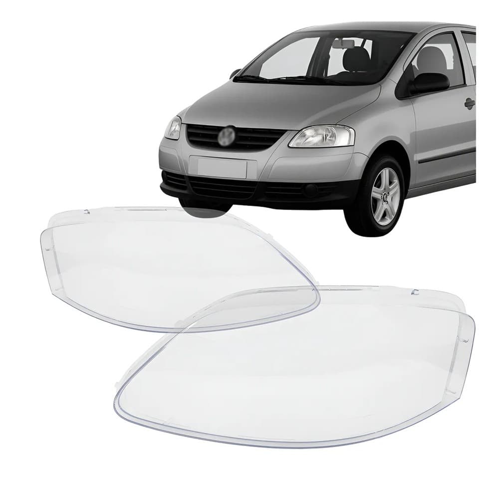 Lente Farol Fox Spacefox Crossfox 2003 2004 2005 2006 2007 2008 2009 Foco Simples