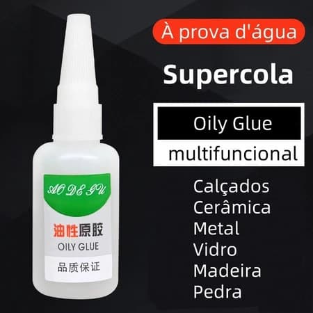 Adesivo À Base De Óleo De Alta Viscosidade 50g-Cola Multiuso Forte Para Sapatos , Plásticos , Madeira E Metal