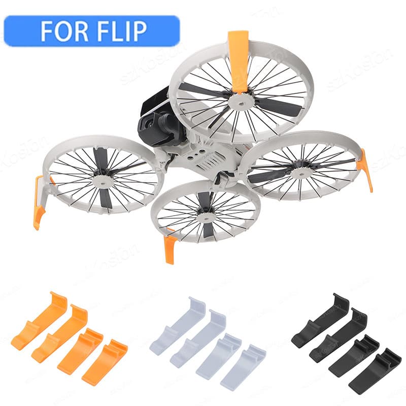 Trem De Pouso Para DJI Flip Dobrável Estendido Leve Tripé Aumentar Drone Acessórios