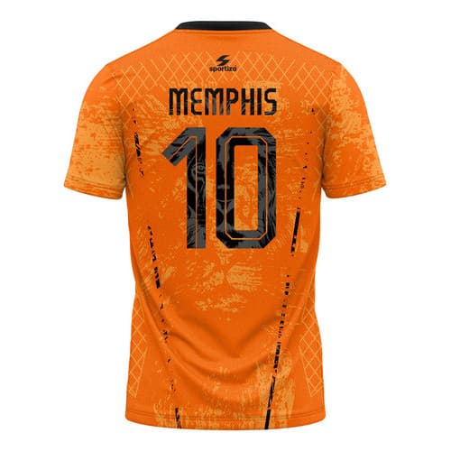 Camisa Memphis 10 Lançamento Holanda Adulto Laranja