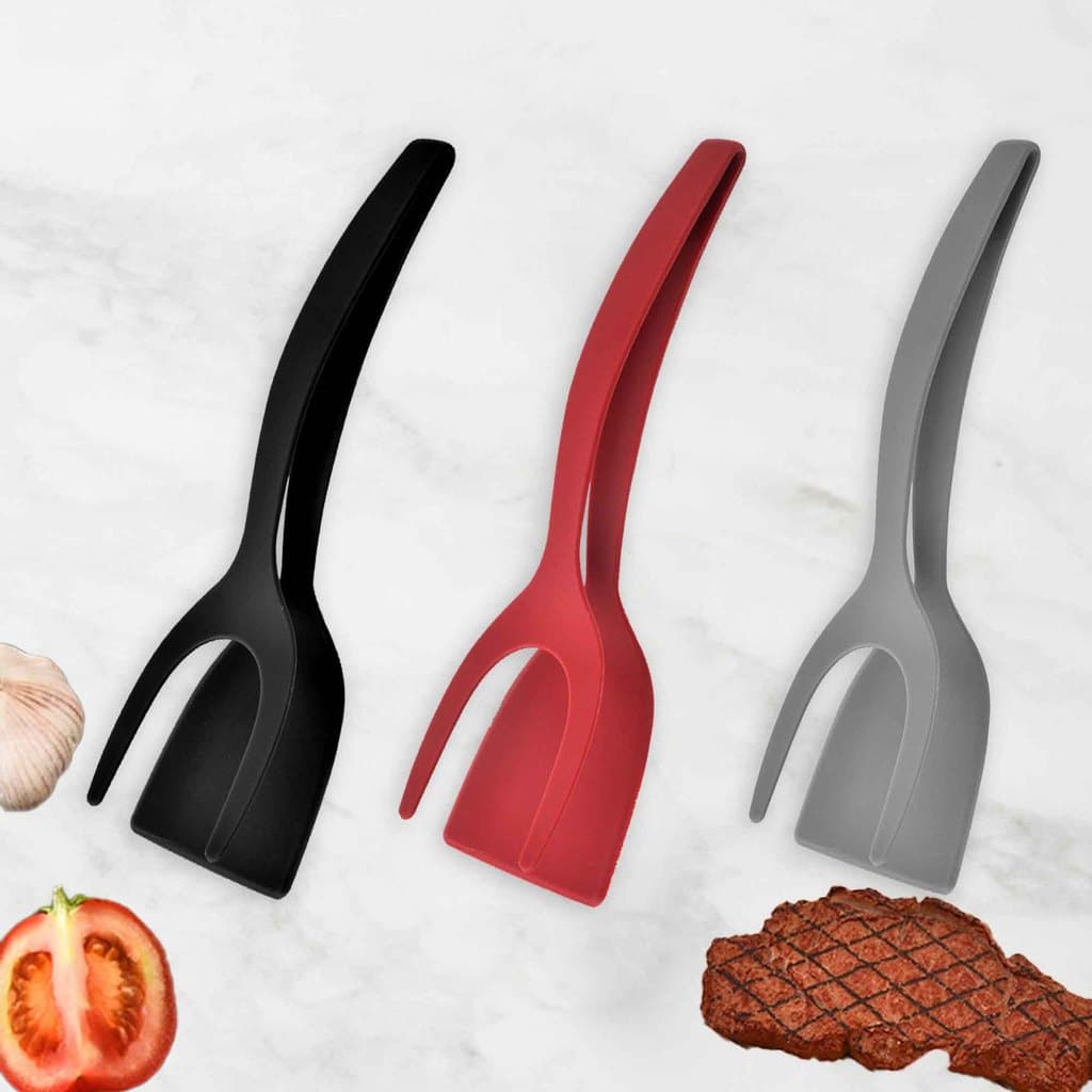 Espátula de Virar Bife e Ovo Nylon Multifuncional