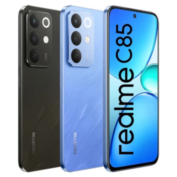 Celular Realme C85 4G, Tela LCD 6.8", Bateria 7000mAh, Câmera 50MP, Versão Global Original
