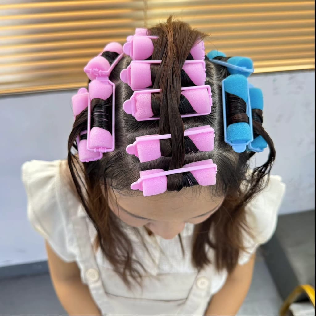 Barra de algodão sem costura superior aumentando senhoras Morgan perm raiz do cabelo fofo perm efeito fofo almofada raiz