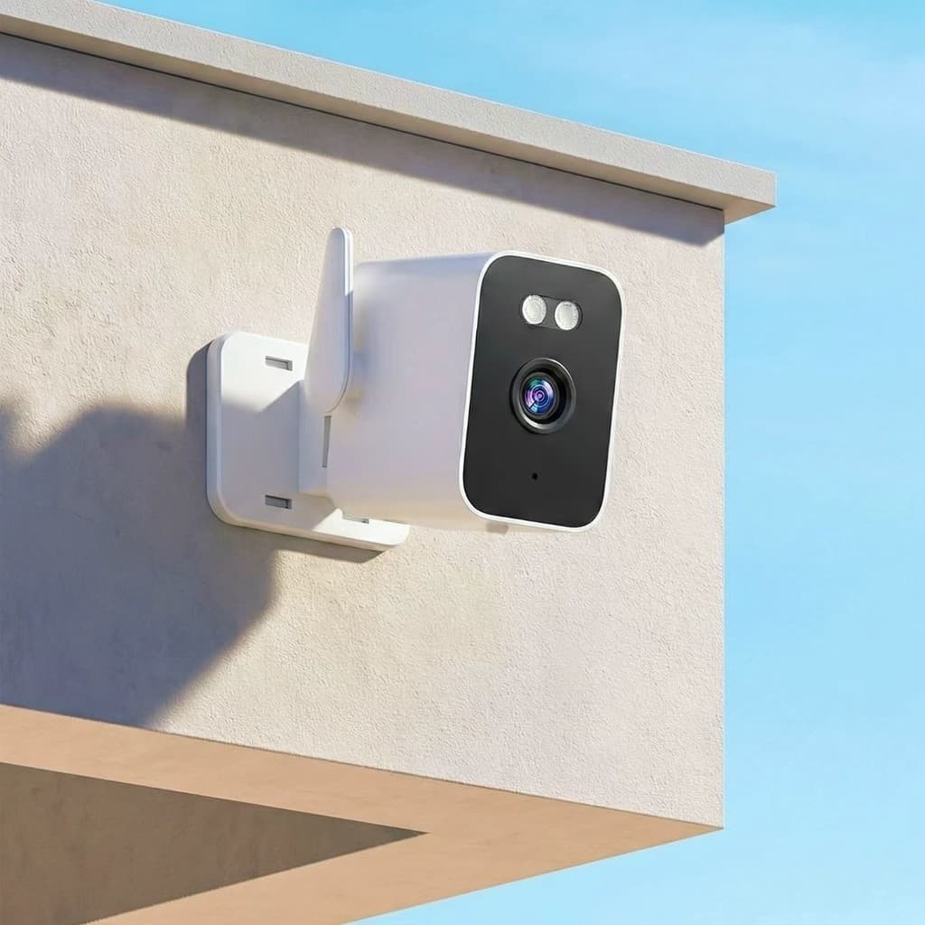 Câmera IP WiFi HD Externa 1080p Visão Noturna AI Detecção Humana Áudio Bidirecional