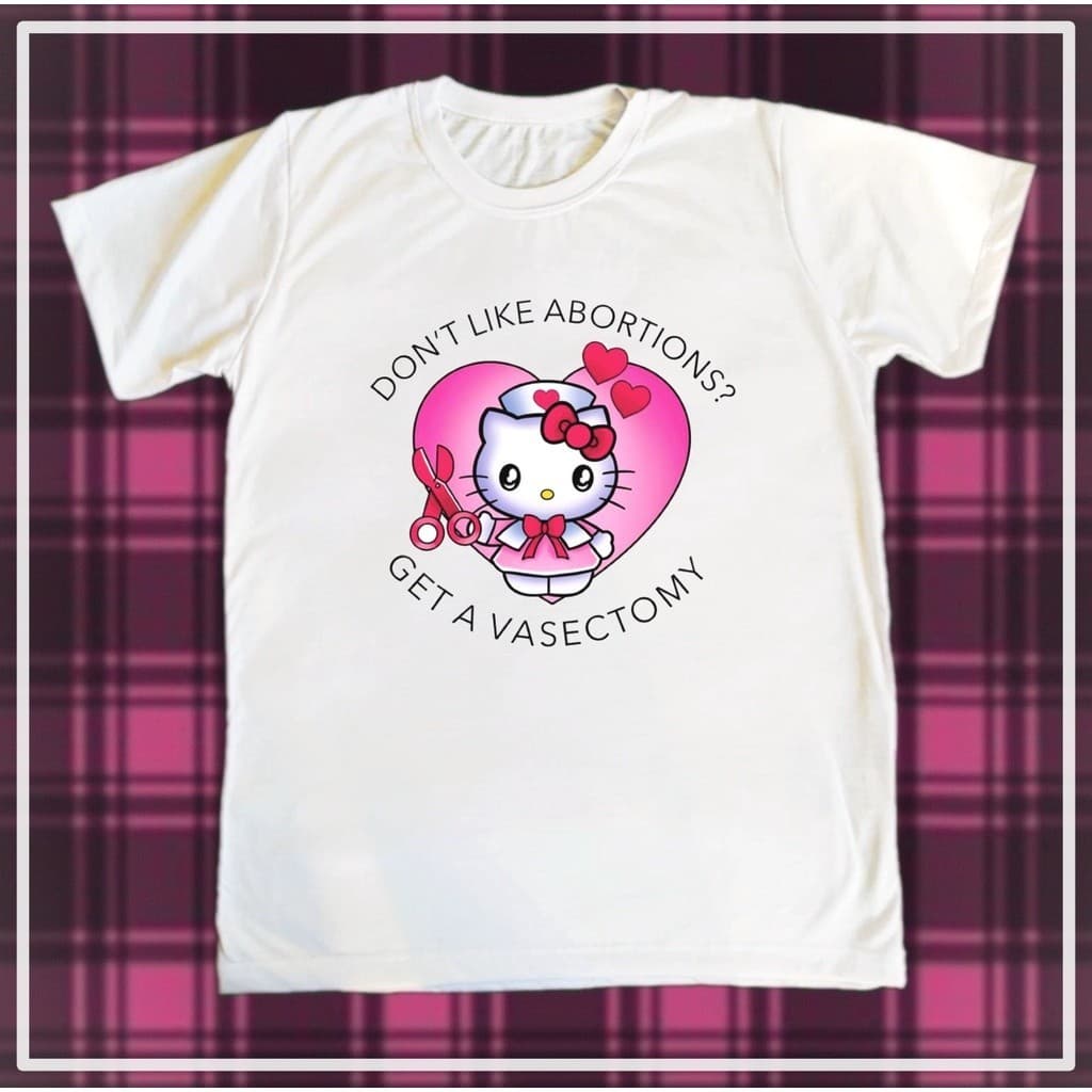 Camiseta Hello Kitty / San Rio / Aborto