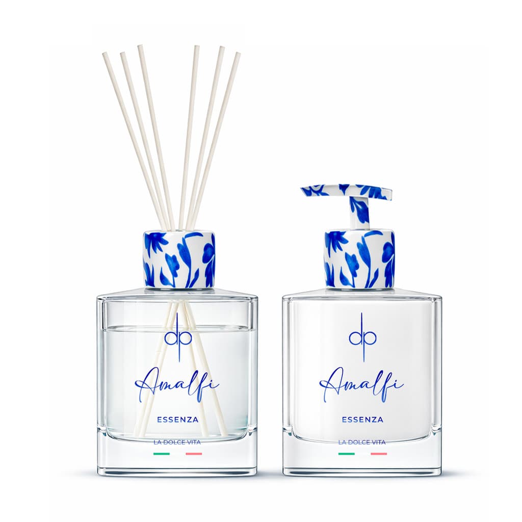 Kit Amalfi Difusor e Sabonete Aroma Cítrico Fresco 100ml