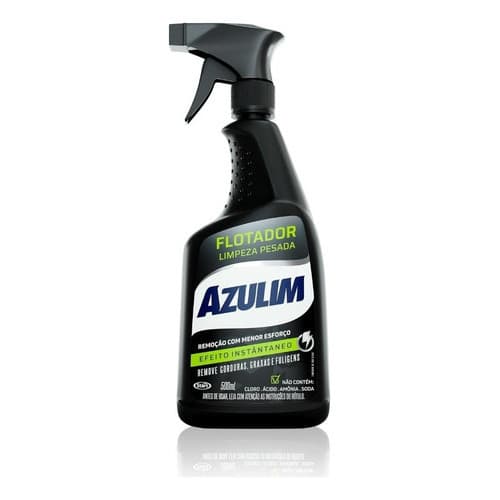 Limpador Flotador Azulim 500ml Limpeza Pesada Limpa