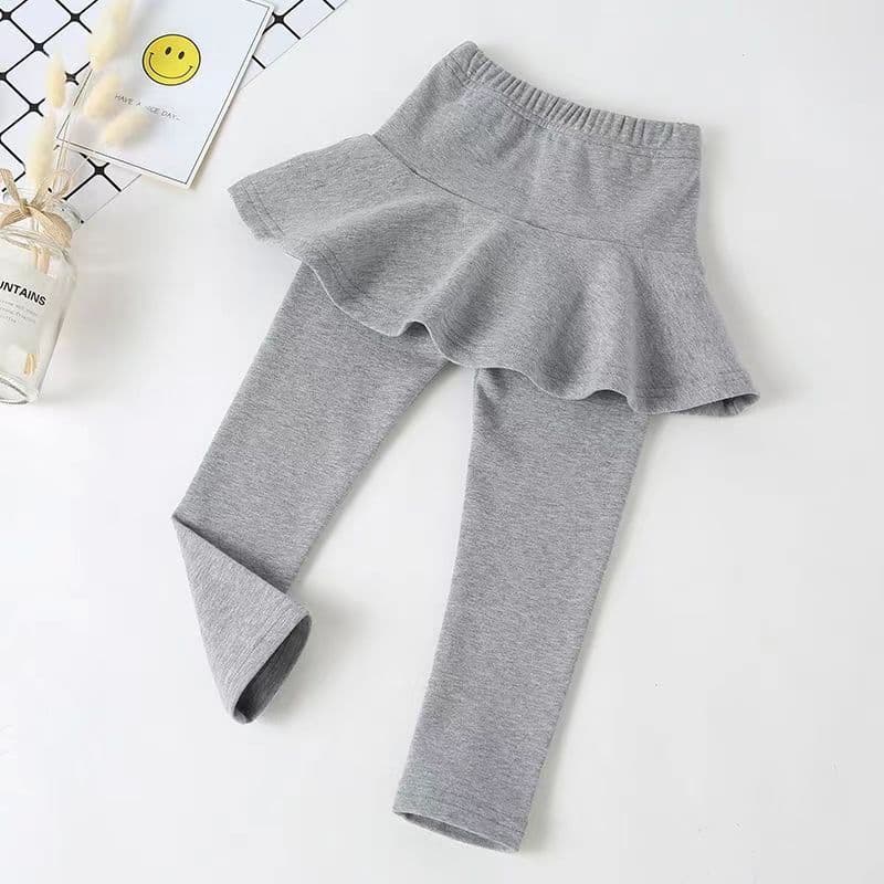 Feminino bebê primavera outono Leggings 2023 primavera novo estilo crianças 1 crianças All-Match Culottes moda feminina