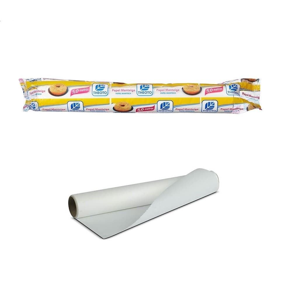 PAPEL MANTEIGA 30cm x 5m THEOTO