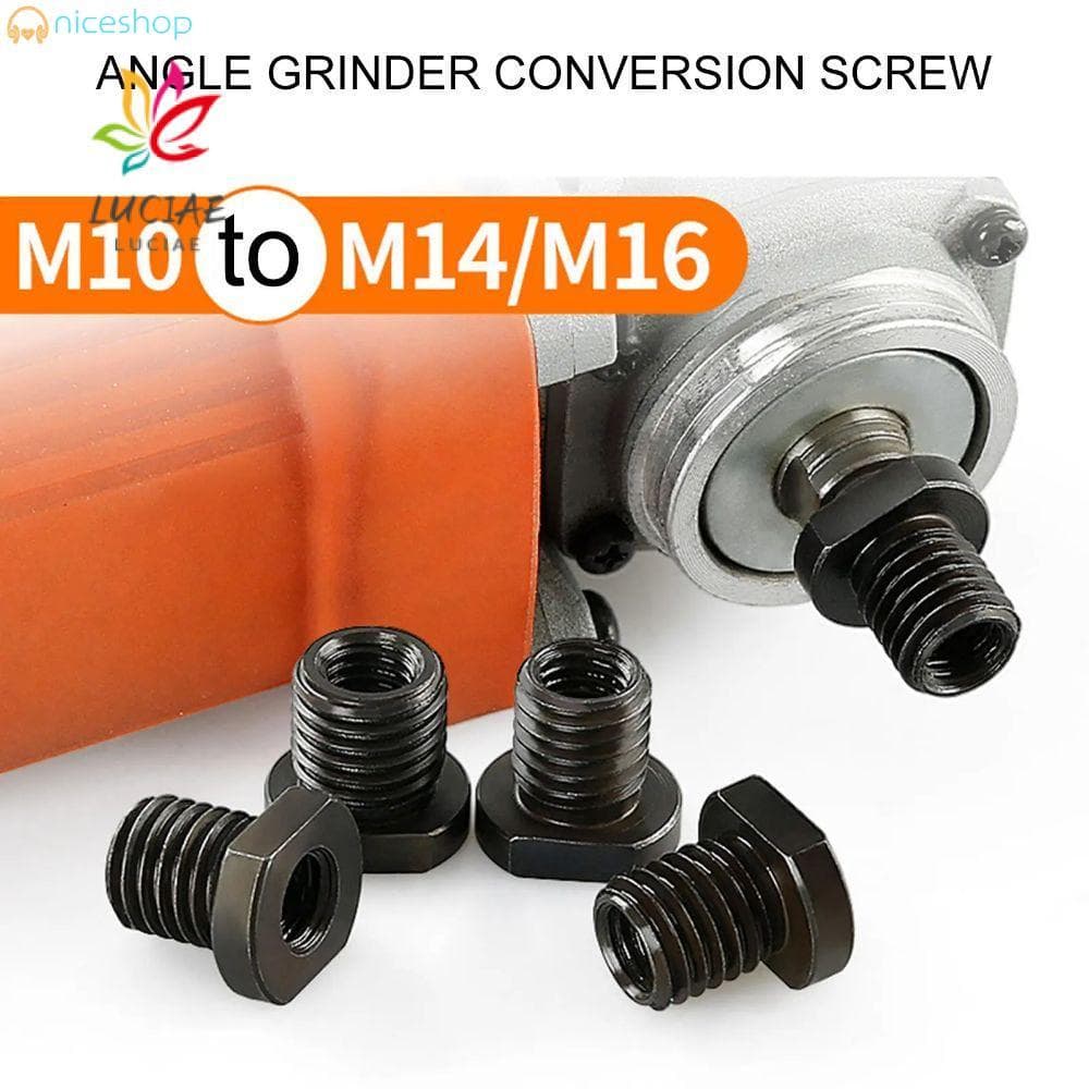 Conversor De Rosca M10 A M14 M16-Conector De Mandril De Porca Adaptadora De Rebarbadora