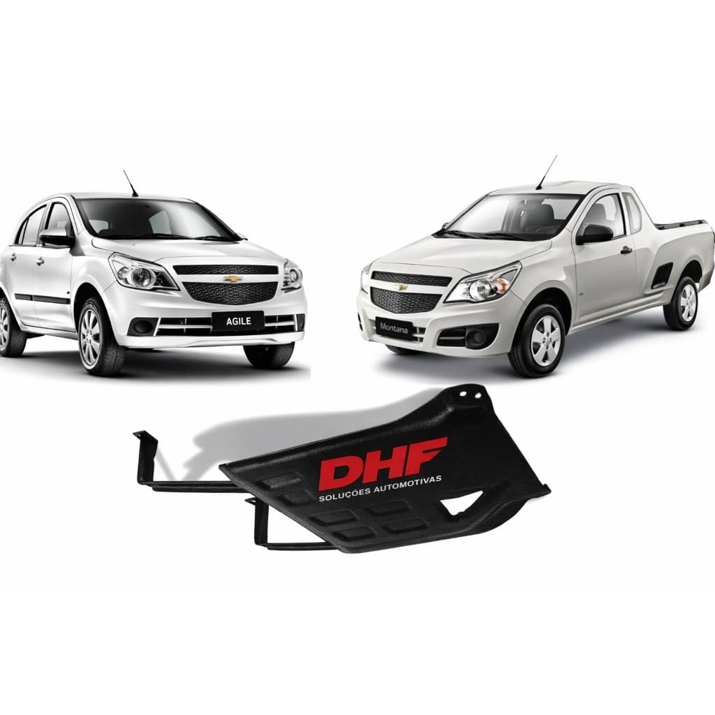 Protetor de Cárter / Peito de Aço DHF 3052 – Agile 2009–2014 | Montana 2013–2019 - Com Kit Instalação - 1998