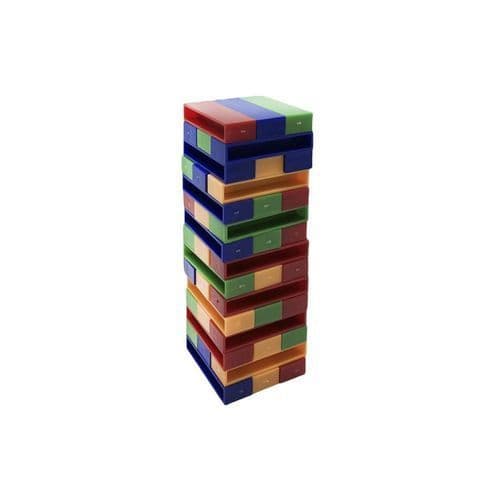 Jogo Torre Equilibrio Madeira 45 Pecas Interativo Diversao Educativo Criancas Desenvolvimento