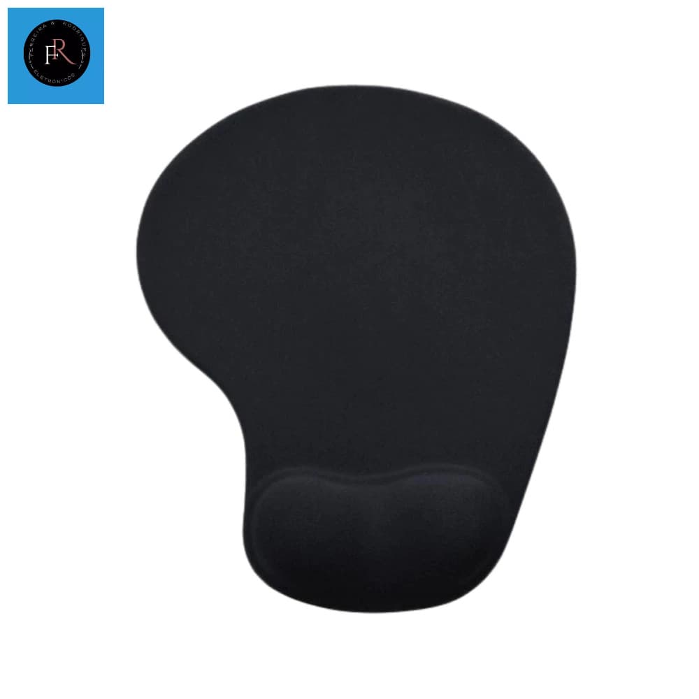 Suporte Mouse Pad Ergonômico com Apoio de Punho Super Macio BLACK Kapbom KA-600-BK