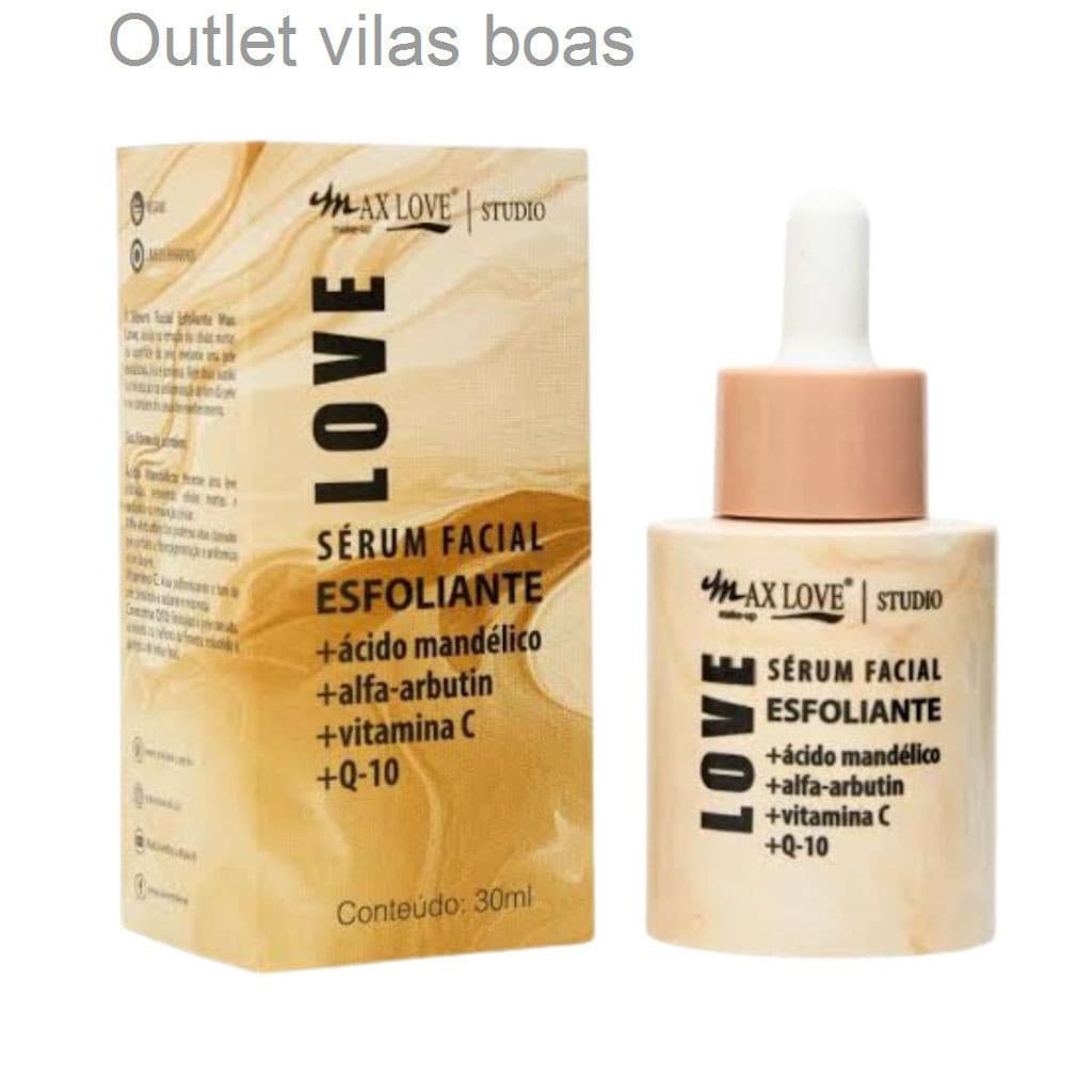 (V)✨ Sérum Facial Esfoliante Max Love – Renovação, Limpeza e Pele UniformeI00J