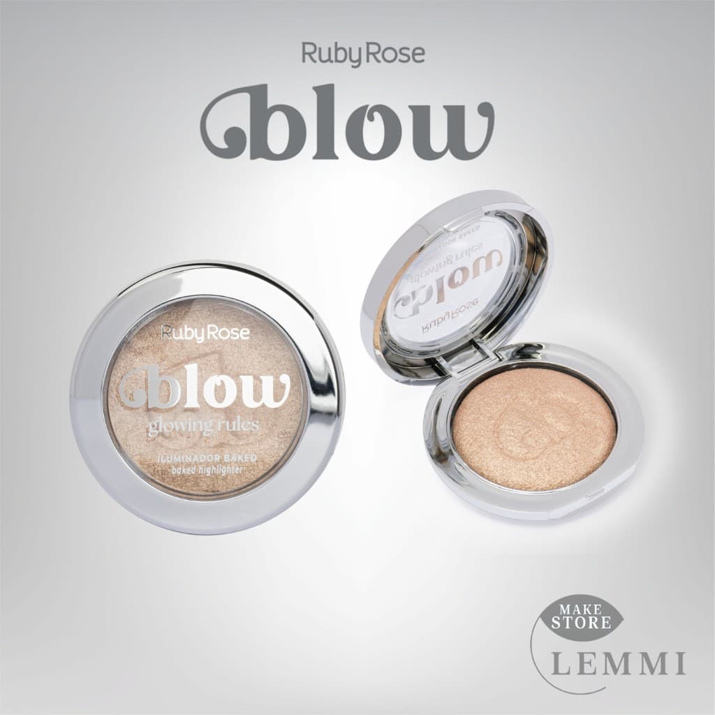 Iluminador Baked Glowing Rules Linha Blow - Ruby Rose