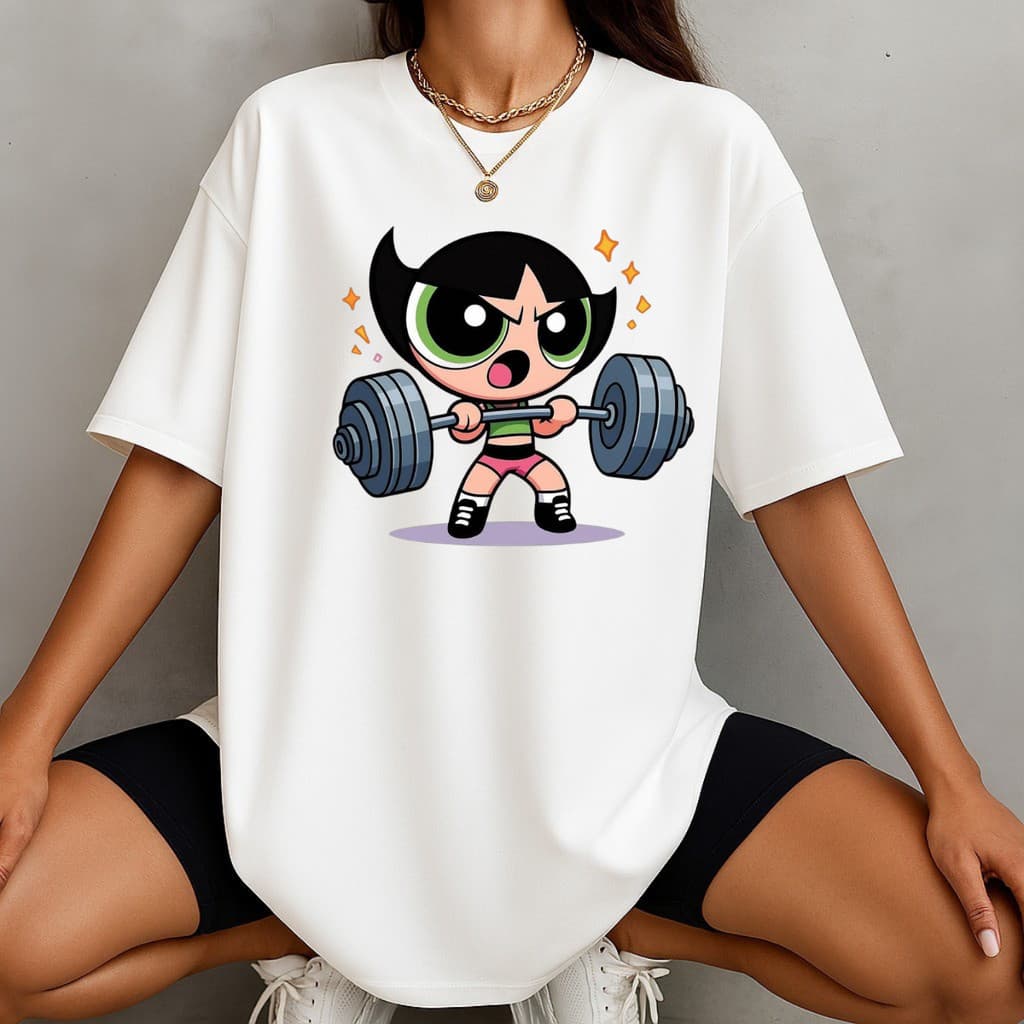 Camiseta  Streetwear Blusa Meninas SuperPoderosas Docinho