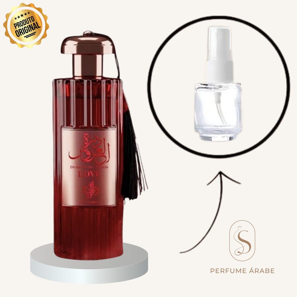 Lançamento Árabe Perfume Feminino Durrat Love