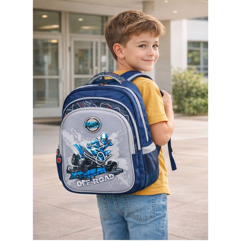 Mochila Escolar Infantil Criança Alto Relevo Grande 3D