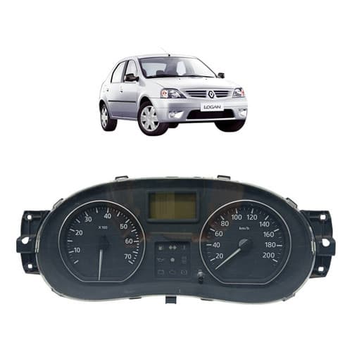 Painel Instrumentos Renault Logan 1.0 Manual 2010 8200632952