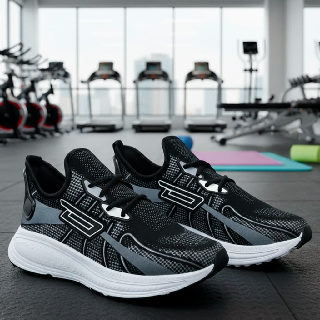 Tênis Leve Masculino Esportivo Calce Fácil Academia Corrida Caminhada