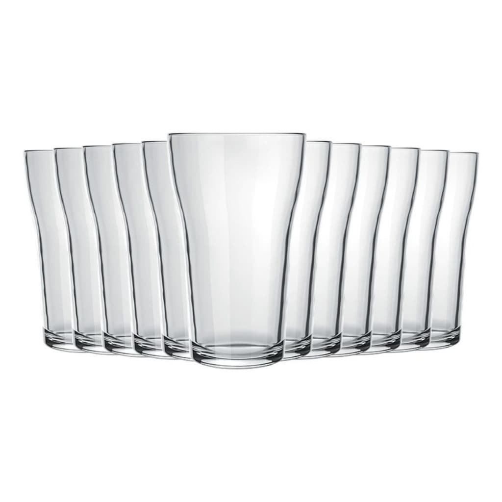 Kit 24 Copos Boteco Nadir 200ml Vidro Água Suco Bebidas Em Geral Versátil Clássico