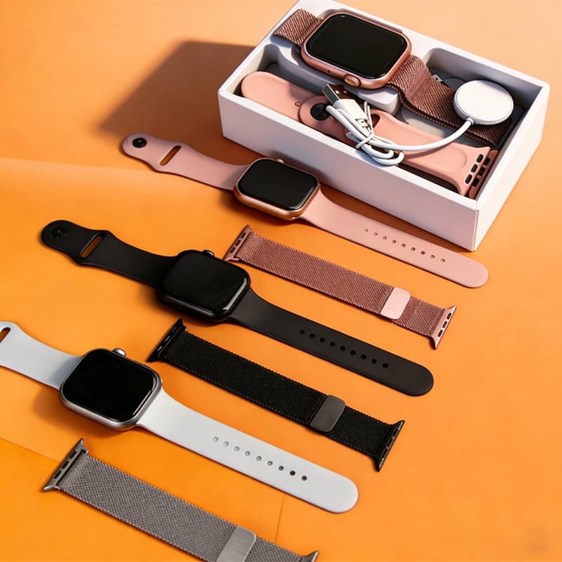 relógio Smartwatch Mini Feminino Bluetooth , Chamadas E Monitor Cardíaca (iOS/Android) Relogio Inteligente