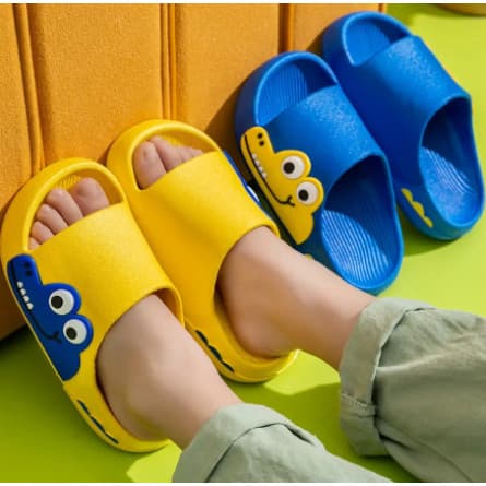 Chinelo Infantil Slide Nuvem Jacaré Sandália Criança Menino Menina Feminino Masculino Moda Leve Macio Confortável .!