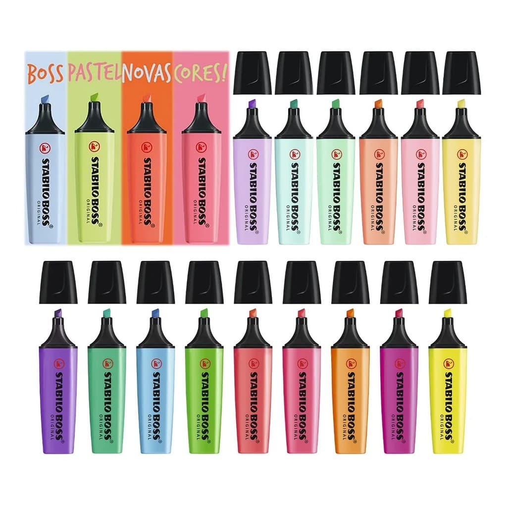 Marca Texto Stabilo Boss Unidade - Stabilo / WX Gift