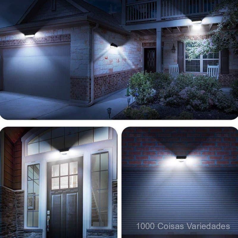 3/4/5 Pcs LâMpada Solar Super Brilhante EconôMica E EcolóGica Com Controle De Luz Inteligente E FáCil Instalação Promoçã