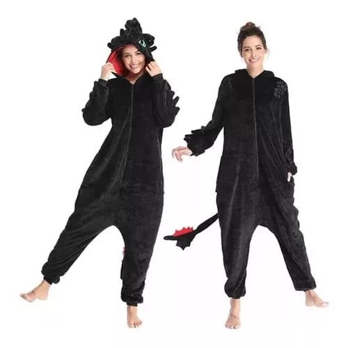 Pijama Banguela Kigurumi Cosplay Unissex Adulto ou Infantil
