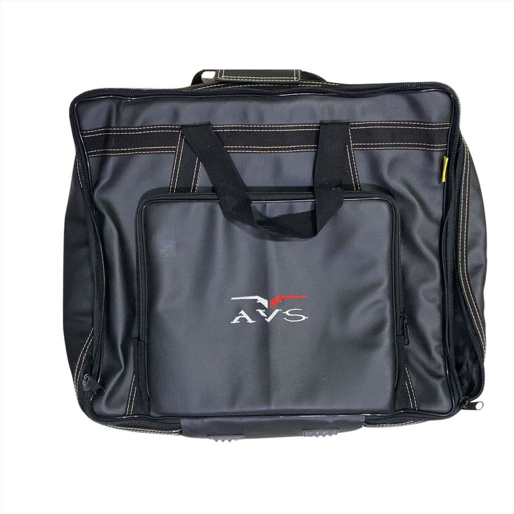 Bag Executive para Acordeon 120 Baixos em Couro Alta Costura AVS Fácil Transporte