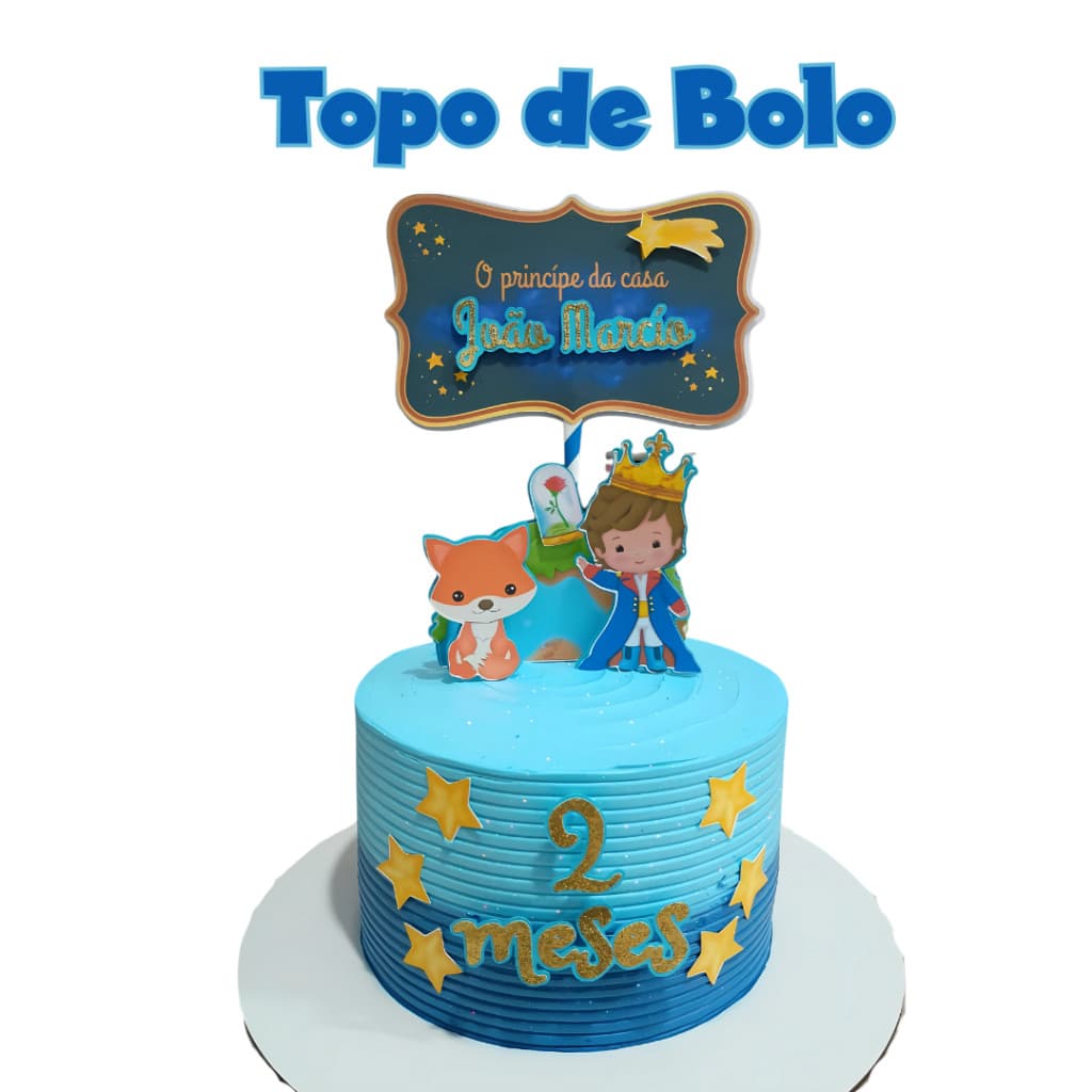 Topo de Bolo Personalizado — Todos os Temas! Stitch, Sonic, Lego, Branca de Neve e Muito Mais