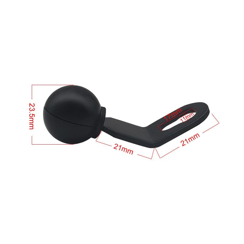 Motocicleta em forma de X suporte do telefone móvel acessórios bola cabeça espelho titular lidar com Base fabricante aut