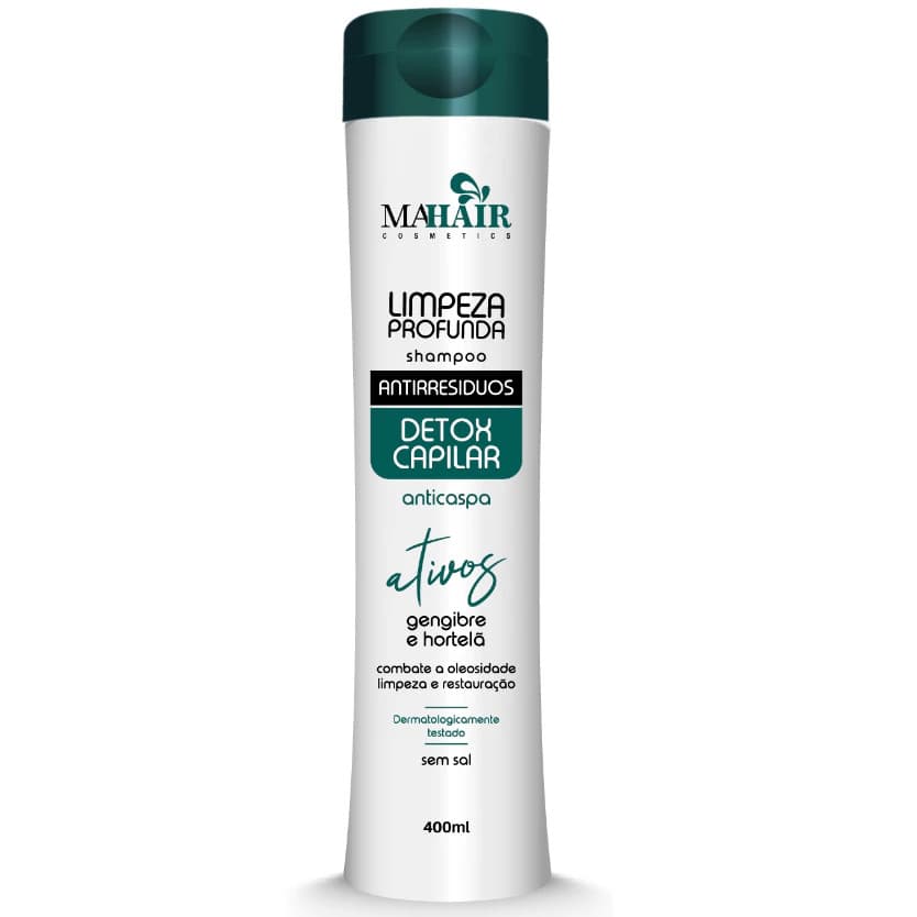 Shampoo/Condicionador Anti Resíduos Mahair Limpeza Profunda - 400ml