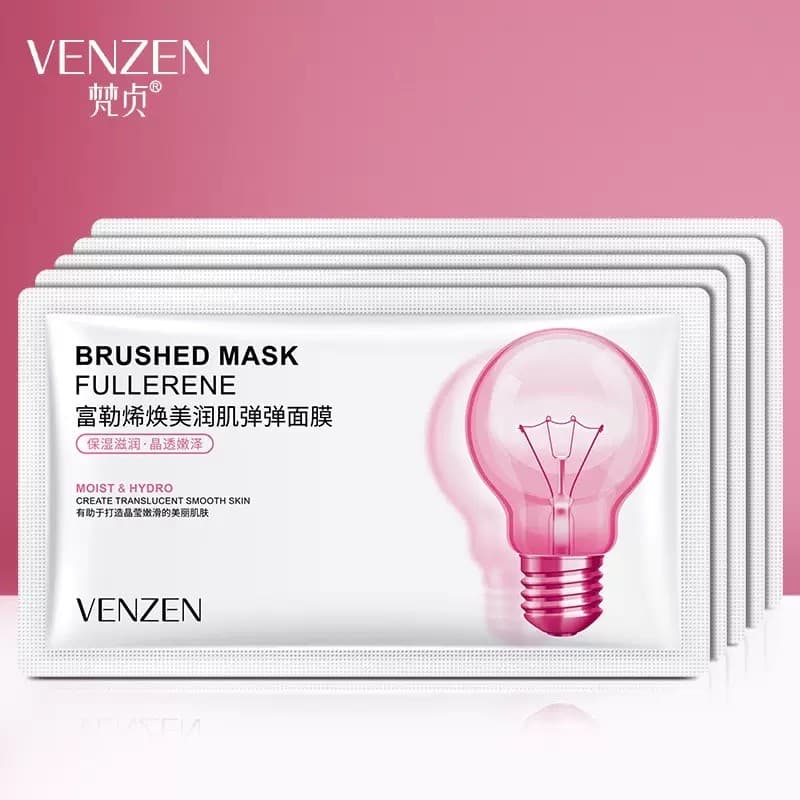 Fanzhen Fullerene Rejuvenescedor Hidratante Máscara Elástica Refrescante Hidratante Homens Mulheres Produtos Domésticos