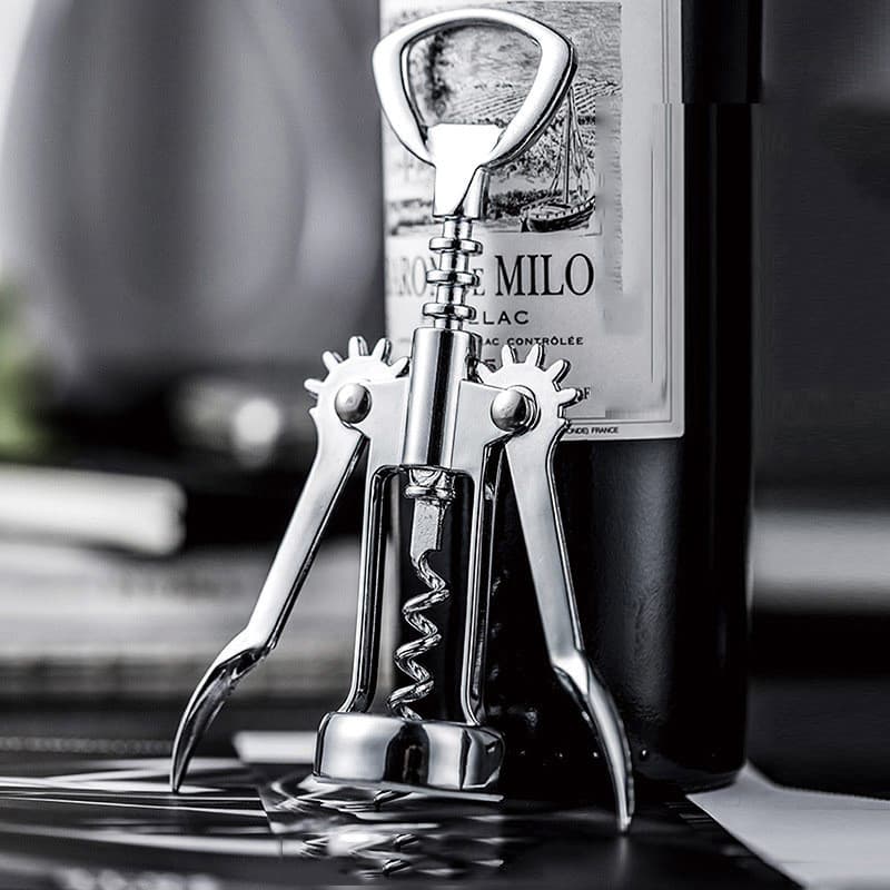 Estoque pronto venda multifuncional liga de zinco saca-rolhas de vinho criativo cerveja vinho saca-rolhas conjunto de vi