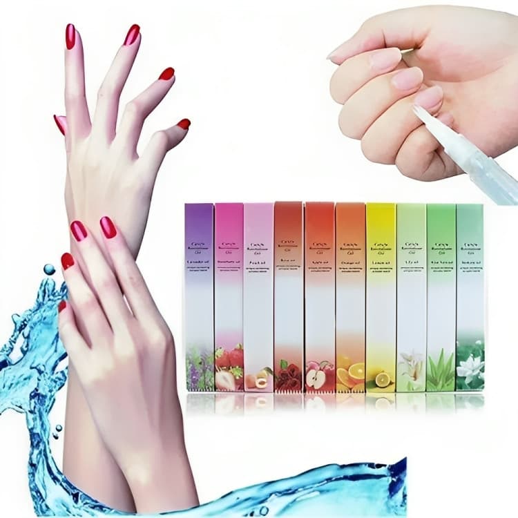 Kit Com 12 Canetas Amolecedor de cutícula de Óleo Revitalizador De Cutículas Aroma Hidratante Oleoso