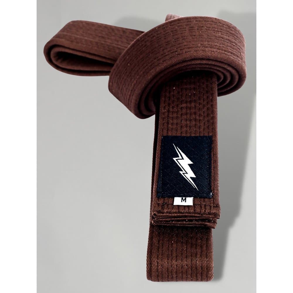 Faixa de Graduação Algodão Zanshin Marrom - P