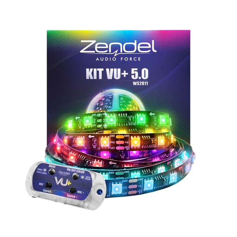 CENTRAL VU + FITA LED 5 METROS ZENDEL KIT VU + 5.0 ZD-KVU-5