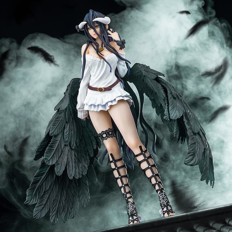 Anime japonês < Overlord III > Albedo PVC Action Figure Toy Game Estátua Anime Toy Figure 2NVE