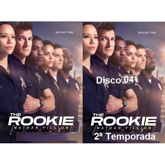 dvd The Rookie as 4 Temporadas Completa - dublado  ou Legendado - dvd