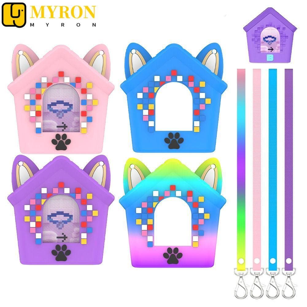 Capa À Prova De Choque MYRON1 , Proteção De Silicone Para Console De Jogos Com Cobertura Total , Bitzee Doghouse