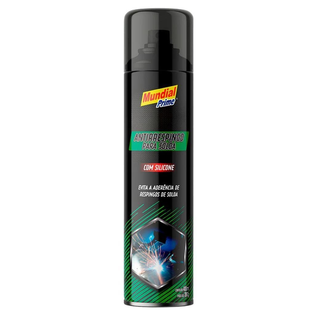 Antirrespingo De Solda 400ml Com Silicone Spray Anticorrosivo 280g - Mundial Prime