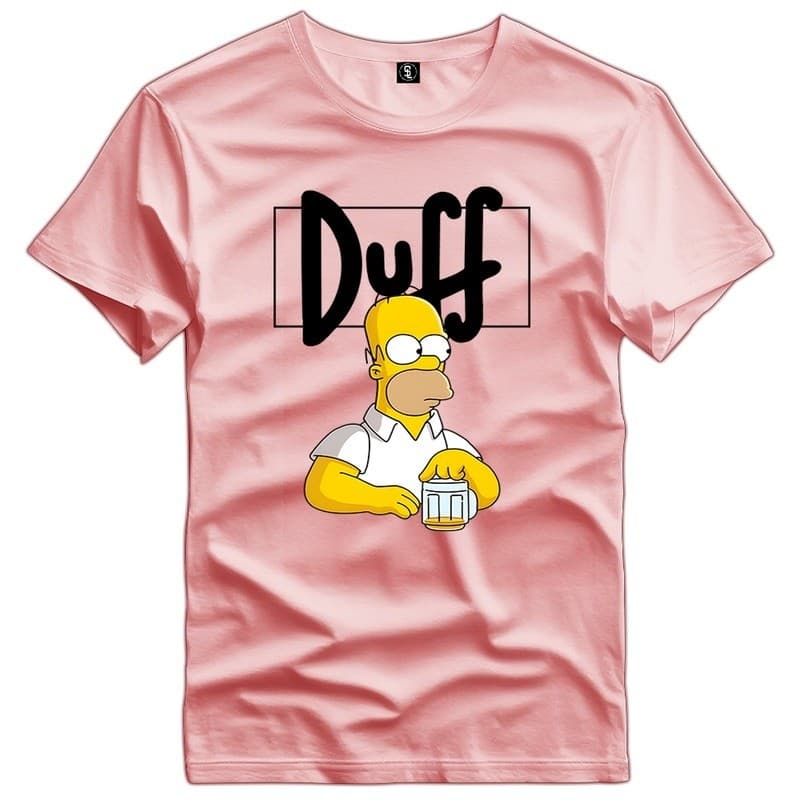 Camiseta Personalizada Homer Simpsons Beer Duff - 10003