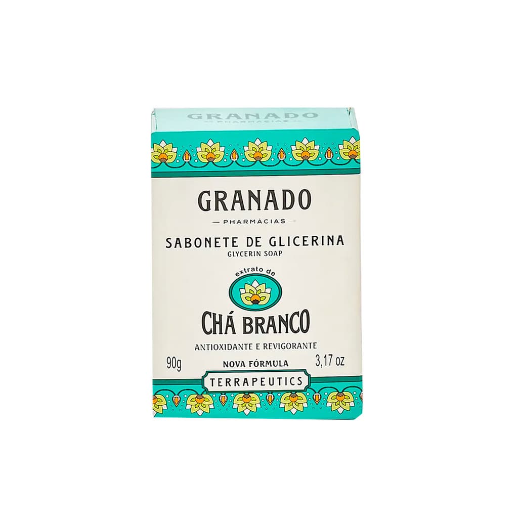 Sabonete em Barra de Glicerina Chá Branco Granado